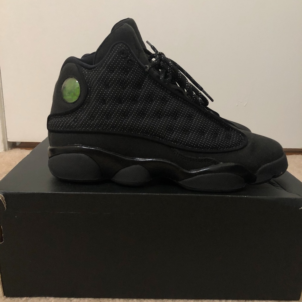 Air Jordan 13 Retro BG 'Black Cat'